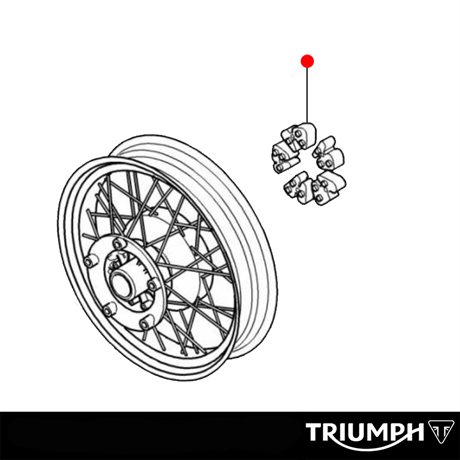 Triumph Original Ryckutjämnare Bakhjul