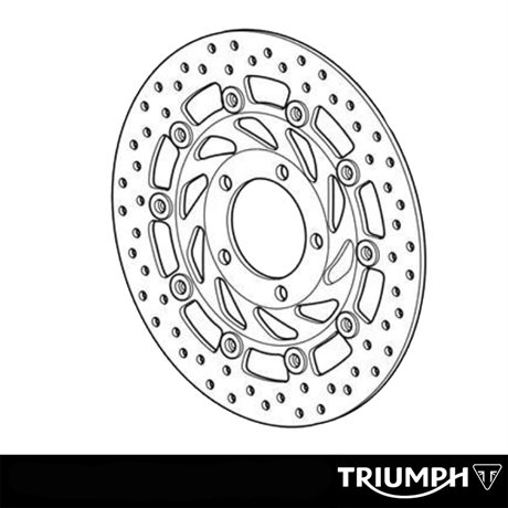 Triumph Original Bromsskiva fram