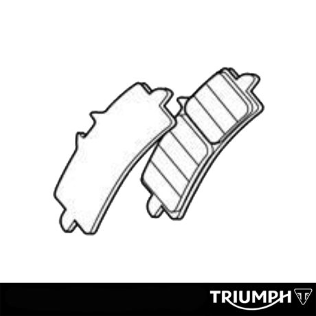 Triumph Original Bromsbelägg fram