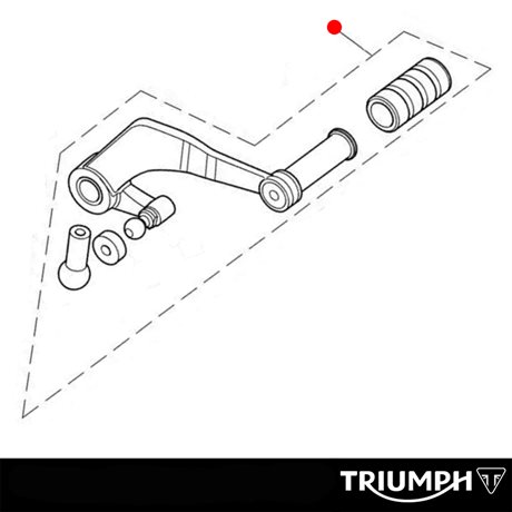 Triumph Original Växelspak Kit