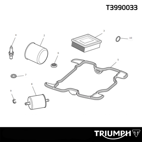 Triumph Engine Service Kit Bonneville