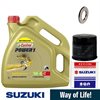 Suzuki Servicekit - 4L olja, oljefilter och oljebricka 16mm